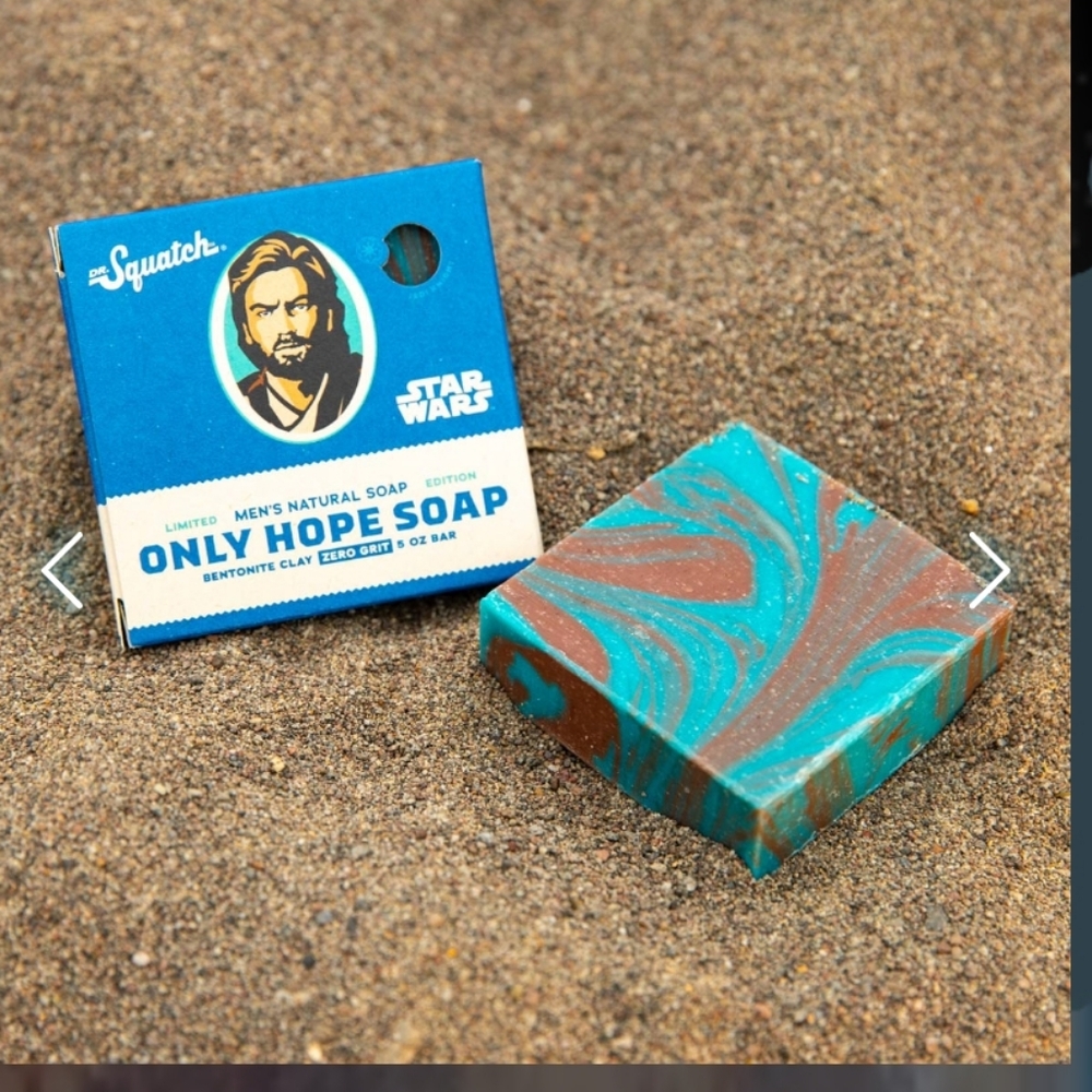DR SQUATCH STAR WARS ONLY HOPE SOAP